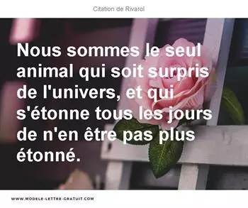 Citations Rivarol