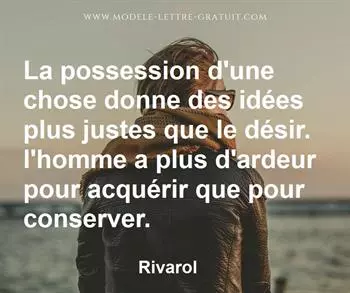 Citation de Rivarol