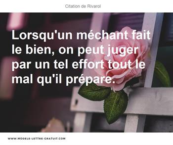 Citations Rivarol