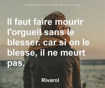 Citation de Rivarol