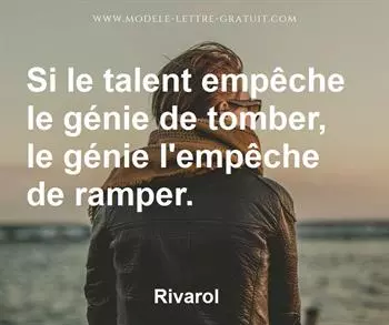 Citation de Rivarol