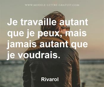 Citation de Rivarol