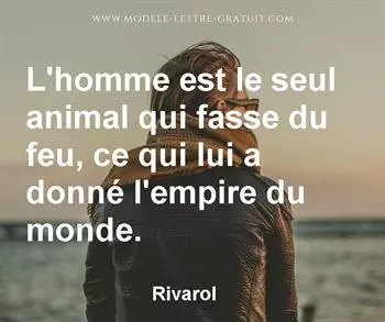 Citation de Rivarol