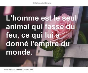 Citations Rivarol