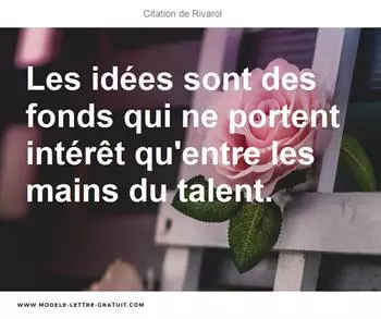 Citations Rivarol