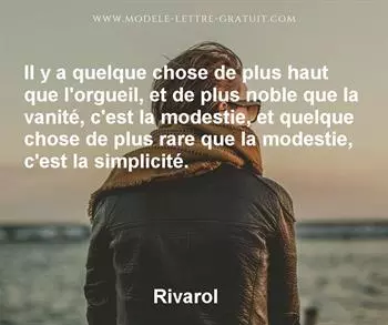 Citation de Rivarol