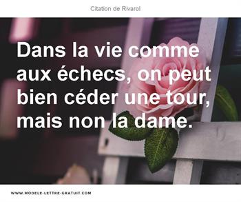 Citations Rivarol