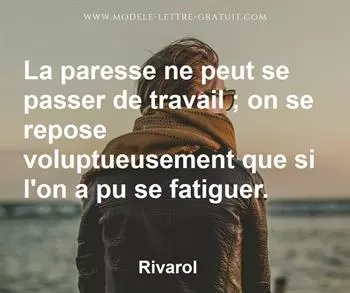 Citation de Rivarol