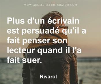 Citation de Rivarol