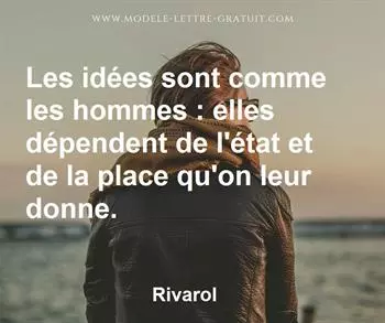 Citation de Rivarol