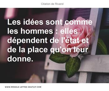 Citations Rivarol