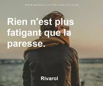 Citation de Rivarol