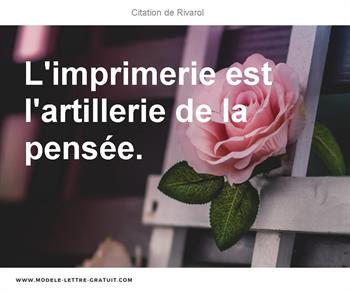 Citations Rivarol