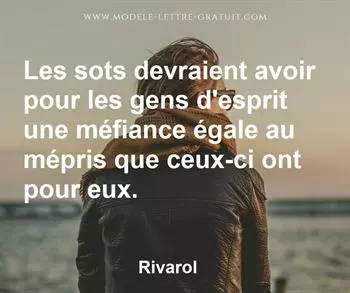 Citation de Rivarol