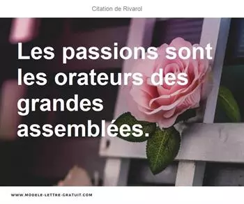 Citations Rivarol