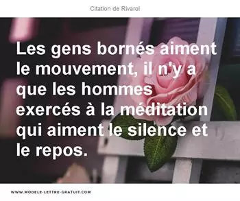 Citations Rivarol