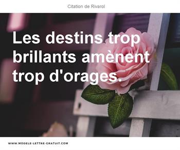 Citations Rivarol