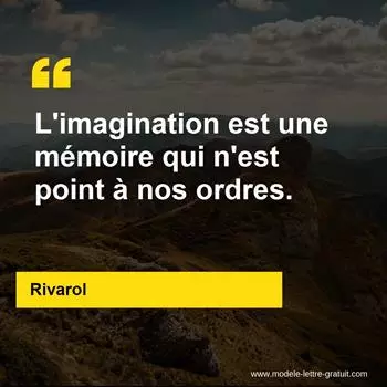 Citation Rivarol