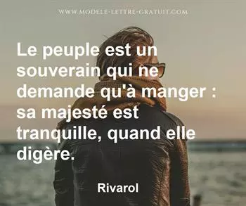 Citation de Rivarol