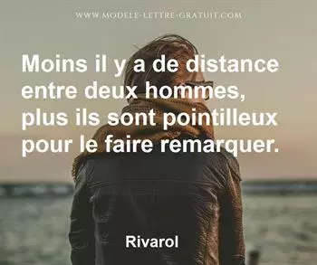Citation de Rivarol