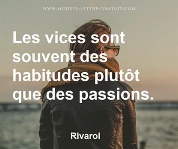 Citation de Rivarol