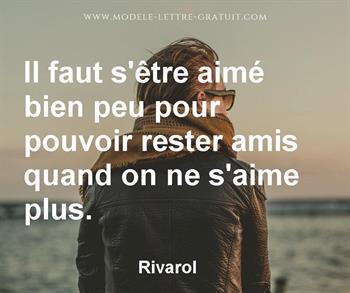 Citation de Rivarol