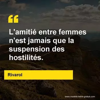 Citation Rivarol