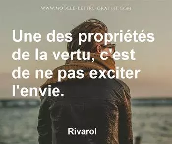 Citation de Rivarol
