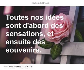 Citations Rivarol