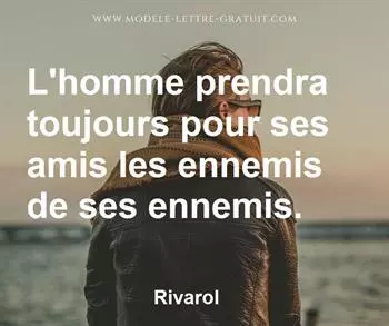 Citation de Rivarol