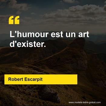 Citations Robert Escarpit