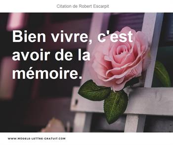 Citations Robert Escarpit