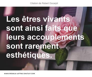 Citations Robert Escarpit