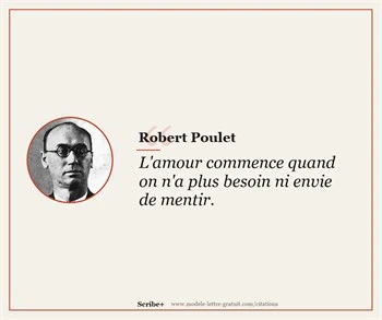 Citations Robert Poulet