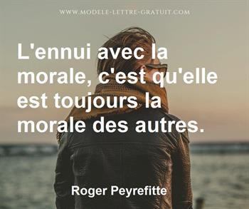 Citation de Roger Peyrefitte