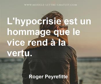 Citation de Roger Peyrefitte