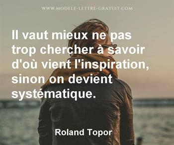 Citation de Roland Topor