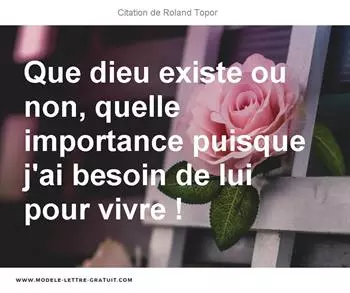Citations Roland Topor