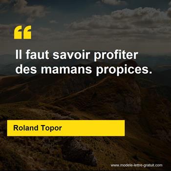 Citation de Roland Topor