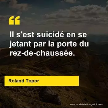 Citation Roland Topor