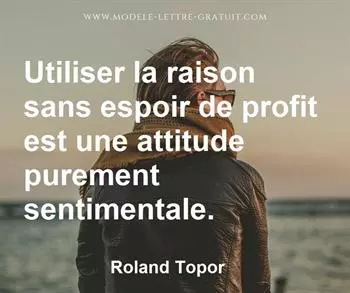 Citation de Roland Topor