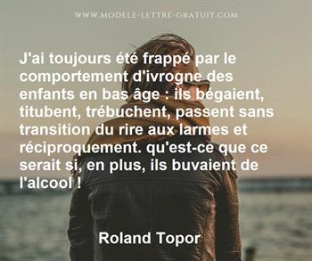 Citation de Roland Topor