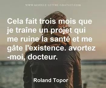 Citation de Roland Topor