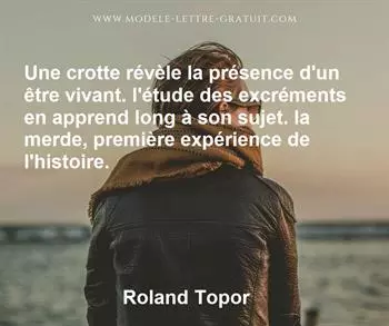 Citation de Roland Topor