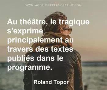 Citation de Roland Topor