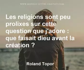 Citation de Roland Topor
