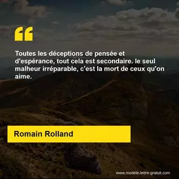 Citation Romain Rolland