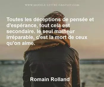 Citation de Romain Rolland