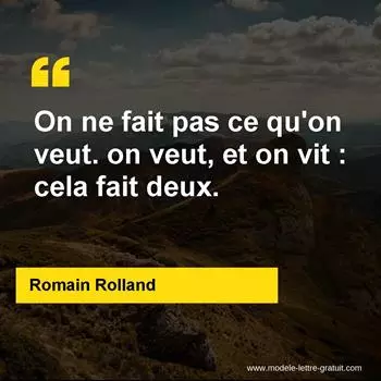Citation Romain Rolland