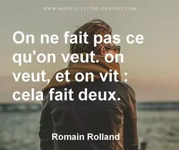 Citation de Romain Rolland